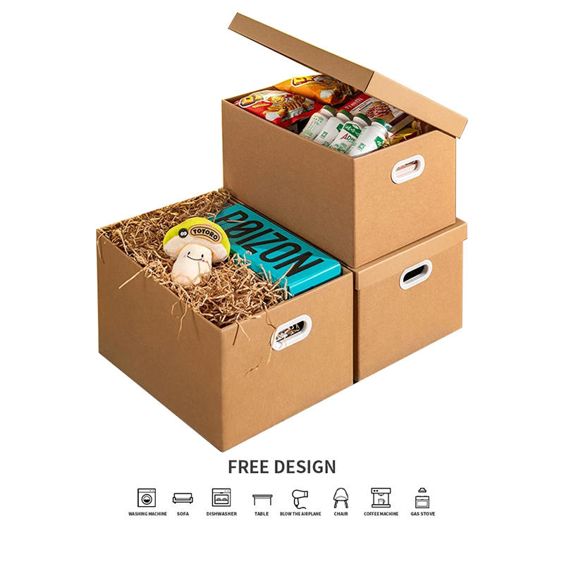 Kotak Kemasan Penyimpanan Serba-serbi Bergelombang