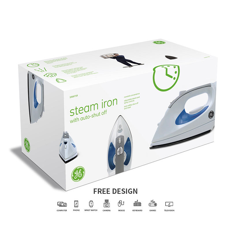 Kotak Kemasan Bergelombang Setrika Listrik