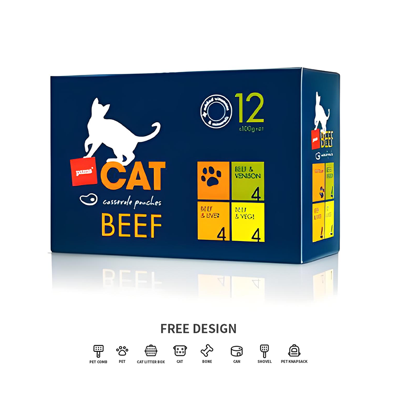 Kotak Pengemasan Alat Hewan Peliharaan Bergelombang