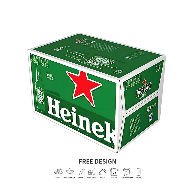 Kotak Kemasan Alkohol Bergelombang