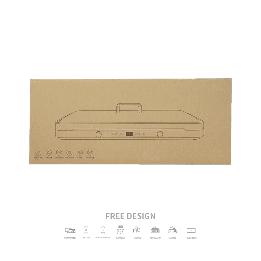 Kotak Kemasan Oven Gelombang Mikro Bergelombang