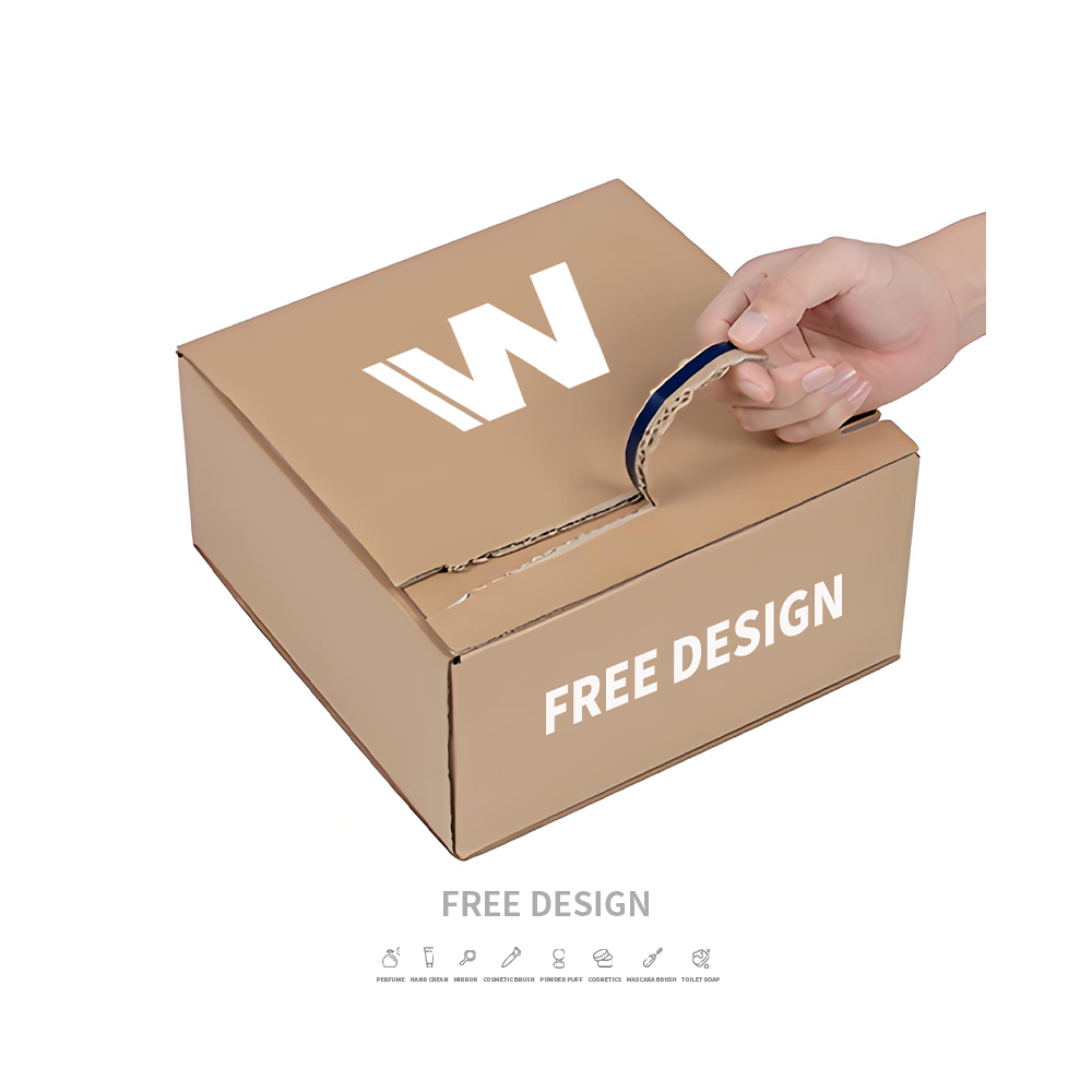 Kotak Pengiriman Karton Strip Air Mata